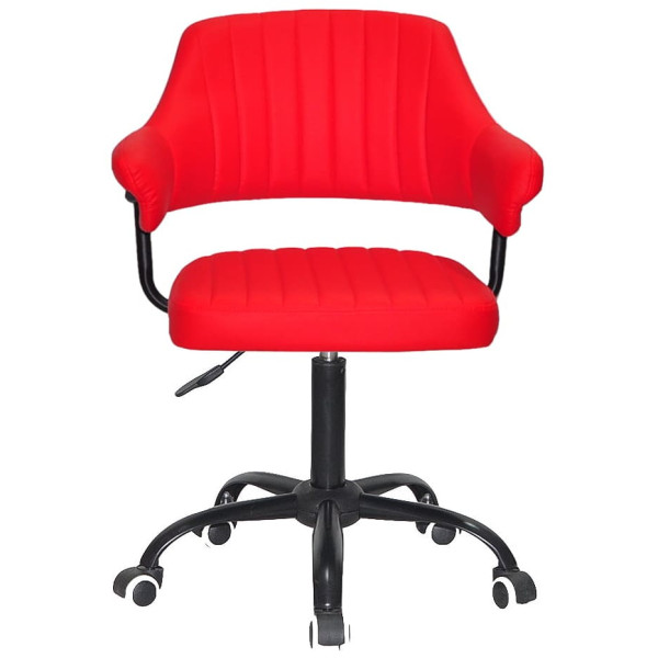 Стул Onder Mebli Jeff BK-Office Красный 1007 Экокожа-1
