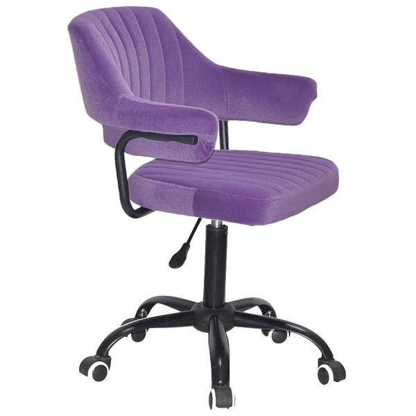 Стул Onder Mebli Jeff BK-Office Пурпур B-1013 Бархат-0