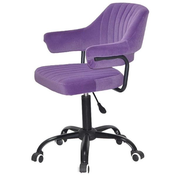 Стул Onder Mebli Jeff BK-Office Пурпур B-1013 Бархат-2