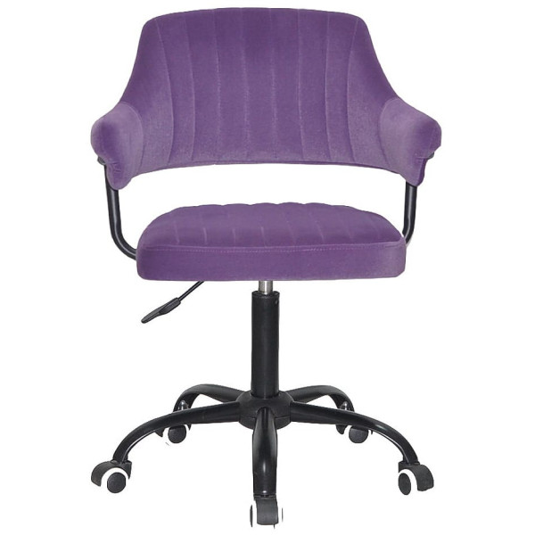 Стул Onder Mebli Jeff BK-Office Пурпур B-1013 Бархат-1