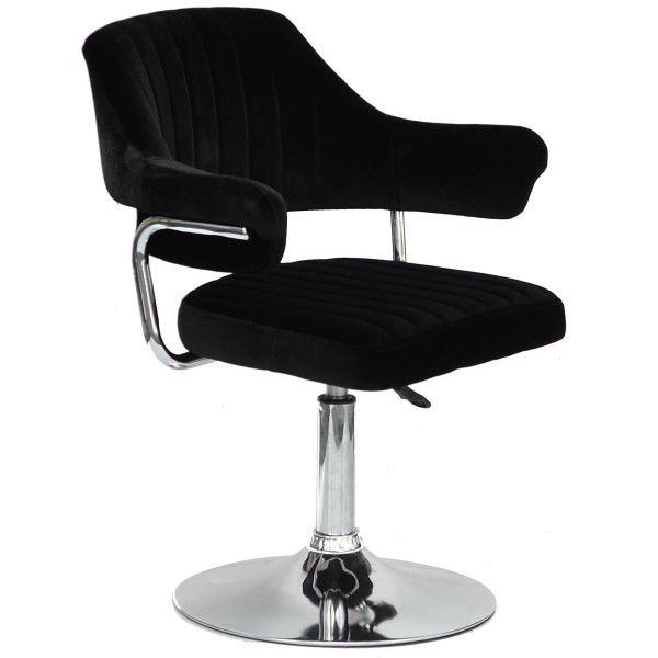 Стул Onder Mebli Jeff CH-BASE Черный B-1011 Бархат-0