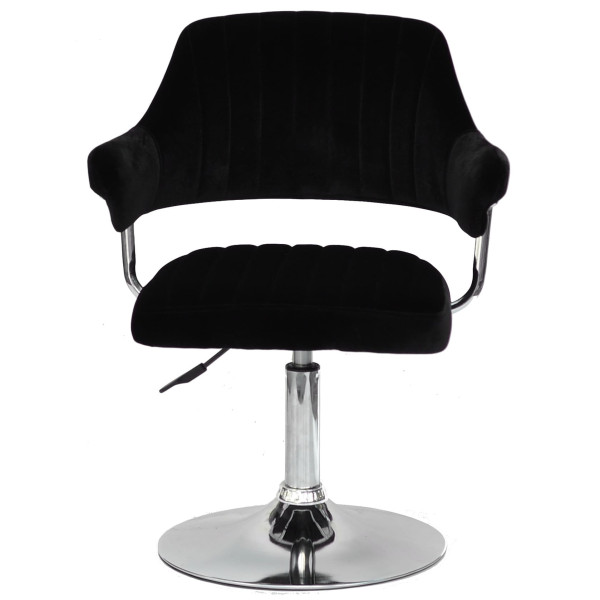 Стул Onder Mebli Jeff CH-BASE Черный B-1011 Бархат-1