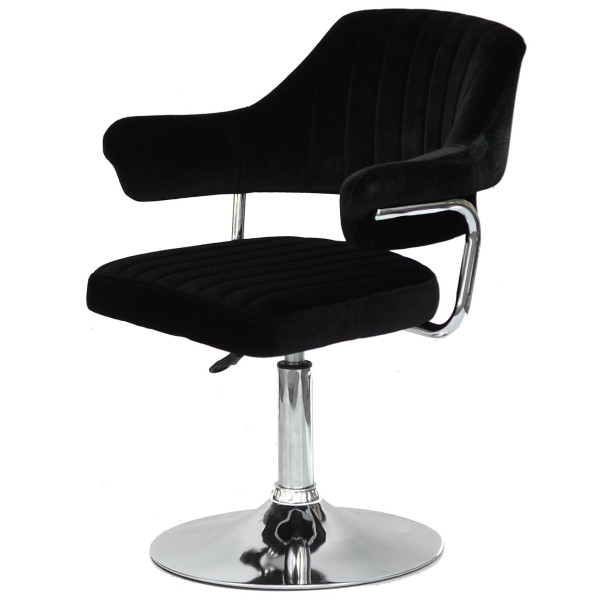 Стул Onder Mebli Jeff CH-BASE Черный B-1011 Бархат-2