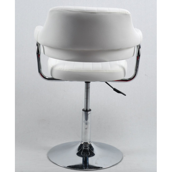 Стілець Onder Mebli Jeff CH-BASE Білий Екошкіра-3