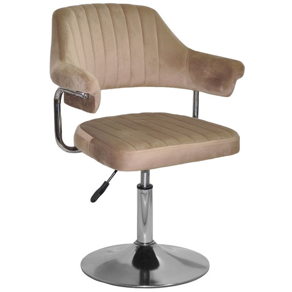 Стул Onder Mebli Jeff CH-BASE Кофейный B-1042 Бархат-0