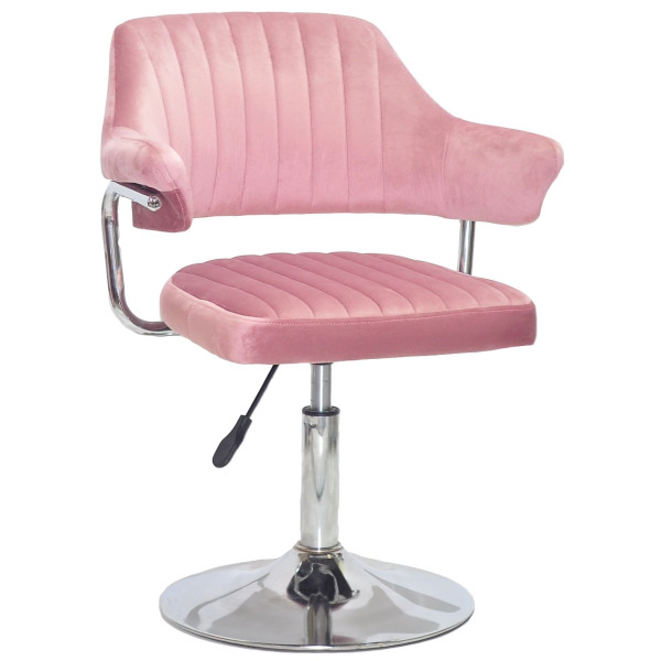 Стілець Onder Mebli Jeff CH-BASE Пильна Троянда B-1030 Оксамит-0