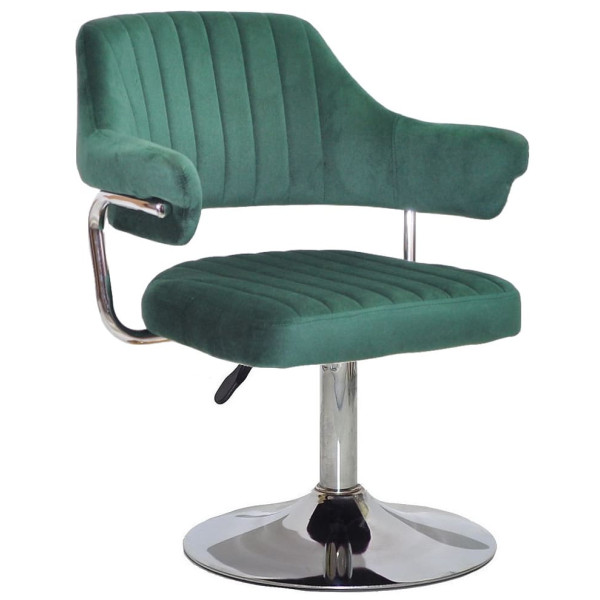 Стул Onder Mebli Jeff CH-BASE Зеленый B-1036 Бархат-0