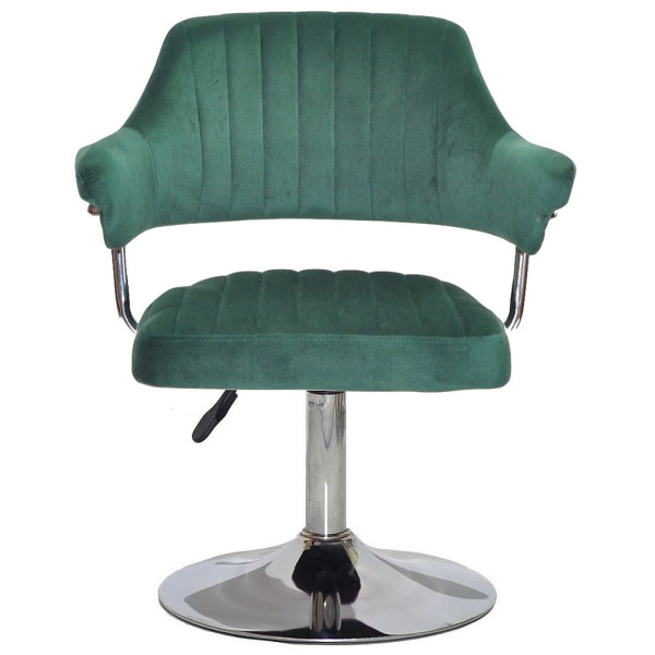 Стул Onder Mebli Jeff CH-BASE Зеленый B-1036 Бархат-1