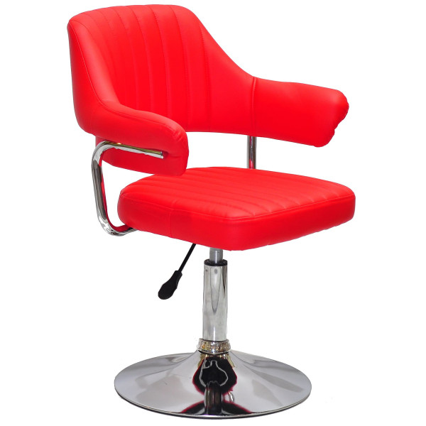 Стілець Onder Mebli Jeff CH-BASE Червоний 1007 Екошкіра-0