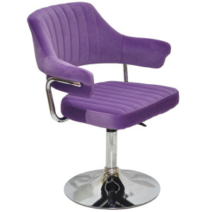 Стул Onder Mebli Jeff CH-BASE Пурпур B-1013 Бархат