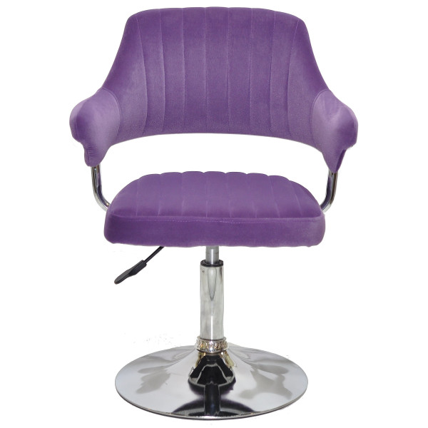 Стілець Onder Mebli Jeff CH-BASE Пурпур B-1013 Оксамит-1