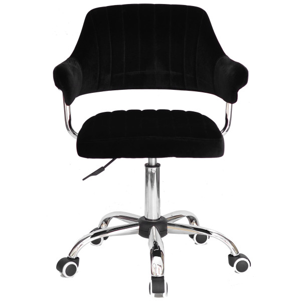 Стул Onder Mebli Jeff CH-Office Черный B-1011 Бархат-1