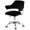 Стул Onder Mebli Jeff CH-Office Черный B-1011 Бархат-2-thumb