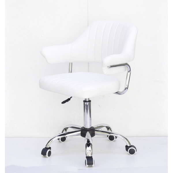 Стул Onder Mebli Jeff CH-Office Белый Экокожа-2