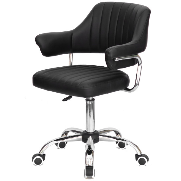 Стул Onder Mebli Jeff CH-Office Черный Экокожа-2