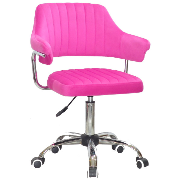Стул Onder Mebli Jeff CH-Office Малина B-1023 Бархат-0