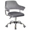 Стілець Onder Mebli Jeff CH-Office Сірий B-1034 Оксамит-0-thumb