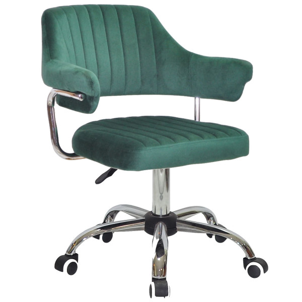 Стул Onder Mebli Jeff CH-Office Зеленый B-1036 Бархат-0