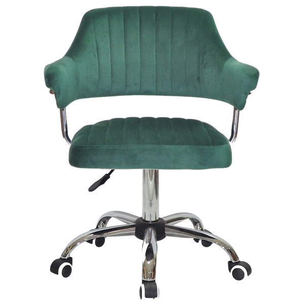 Стул Onder Mebli Jeff CH-Office Зеленый B-1036 Бархат-1