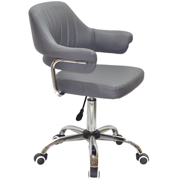 Стілець Onder Mebli Jeff CH-Office Сірий 1001-0