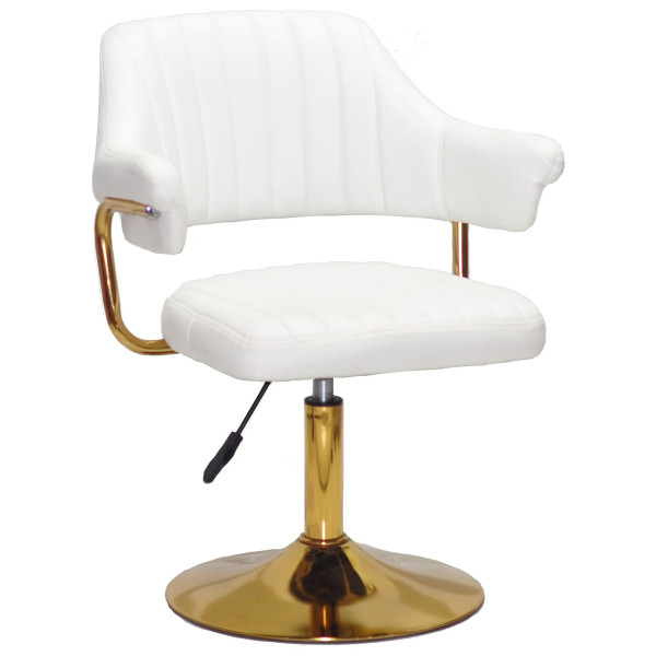 Стул Onder Mebli Jeff GD-BASE Белый Экокожа-0