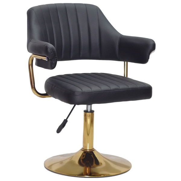 Стілець Onder Mebli Jeff GD-BASE Чорний Екошкіра-0