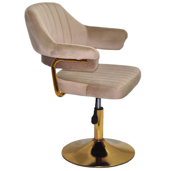 Стул Onder Mebli Jeff GD-BASE Кофейный B-1042 Бархат-2