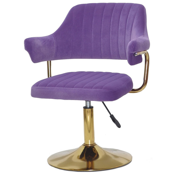Стул Onder Mebli Jeff GD-BASE Пурпурный B-1013 Бархат-1