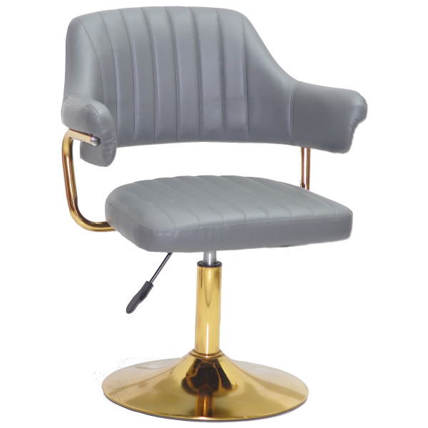 Стілець Onder Mebli Jeff GD-BASE Сірий 1001 Екошкіра-0