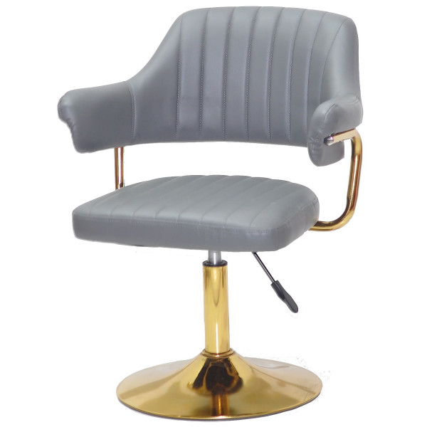 Стілець Onder Mebli Jeff GD-BASE Сірий 1001 Екошкіра-1