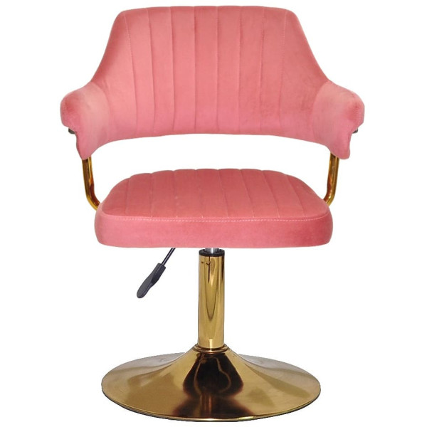 Стул Onder Mebli Jeff GD-BASE Терракотовый B-1018 Бархат-1