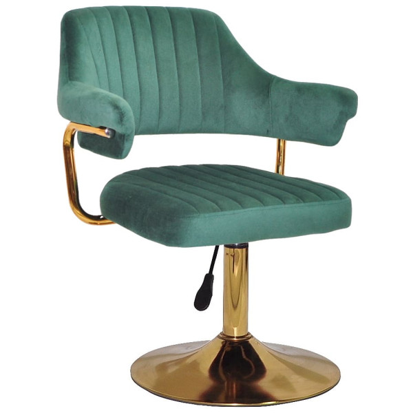 Стул Onder Mebli Jeff GD-BASE Зеленый B-1036 Бархат-0