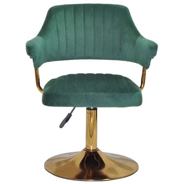 Стул Onder Mebli Jeff GD-BASE Зеленый B-1036 Бархат-1