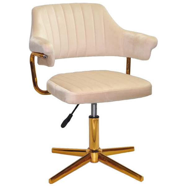 Стул Onder Mebli Jeff GD-MODERN BASE Бежевый B-1032 Бархат-0