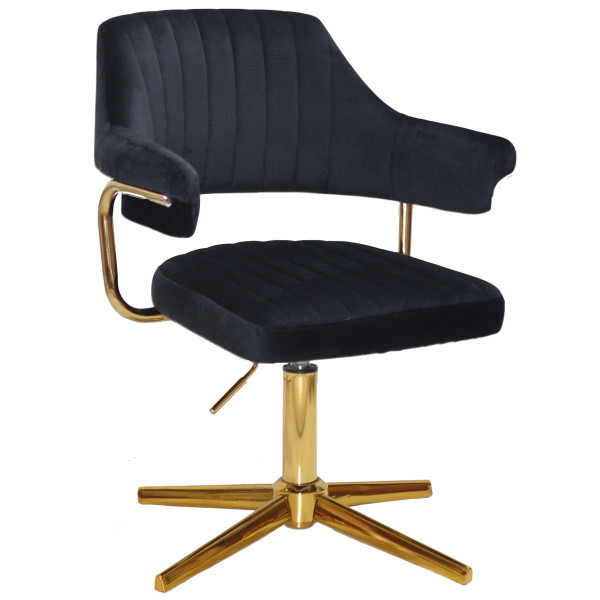 Стул Onder Mebli Jeff GD-MODERN BASE Черный B-1011 Бархат-0