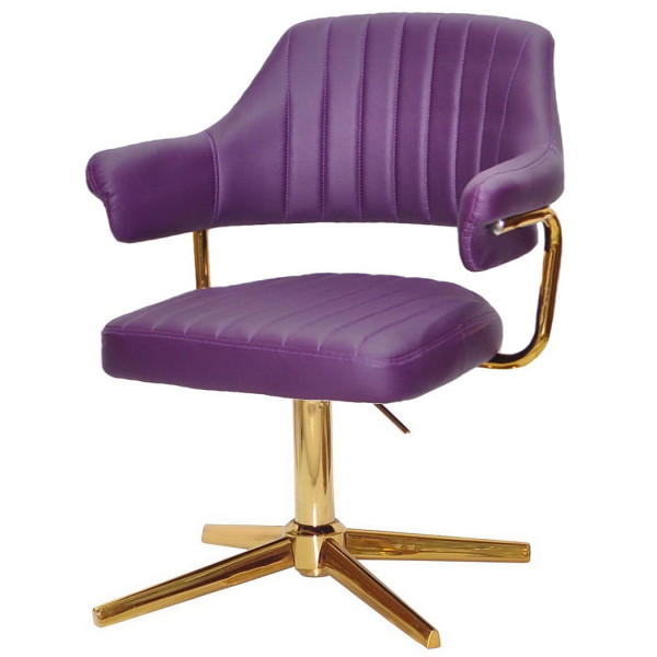 Стілець Onder Mebli Jeff GD-MODERN BASE Фіолетовий 1031 Екошкіра-2