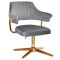Стул Onder Mebli Jeff GD-MODERN BASE Серый B-1034 Бархат-0-thumb