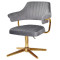 Стул Onder Mebli Jeff GD-MODERN BASE Серый B-1034 Бархат-1-thumb