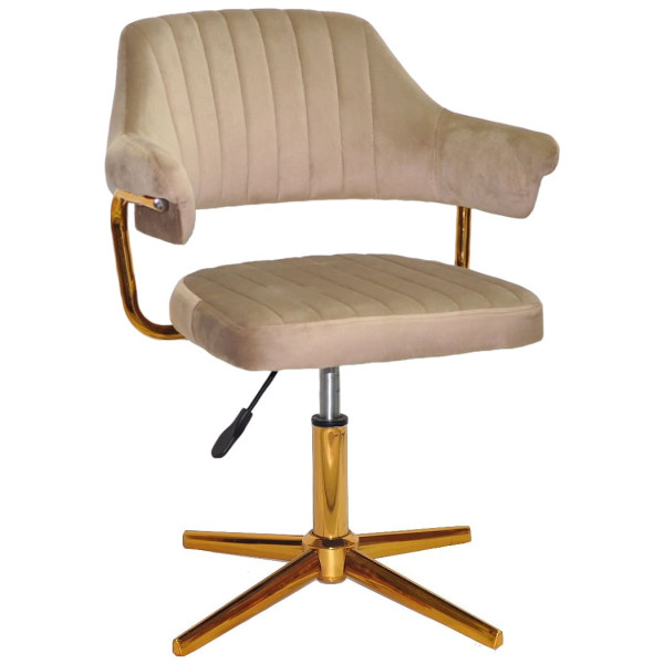 Стул Onder Mebli Jeff GD-MODERN BASE Кофейный B-1042 Бархат-0