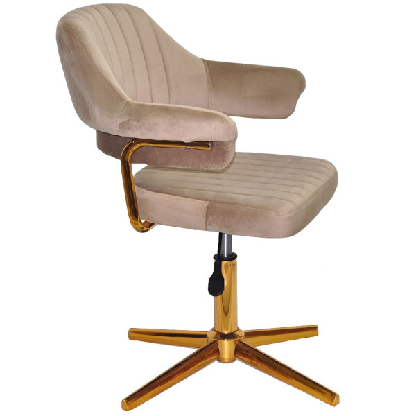 Стул Onder Mebli Jeff GD-MODERN BASE Кофейный B-1042 Бархат-2