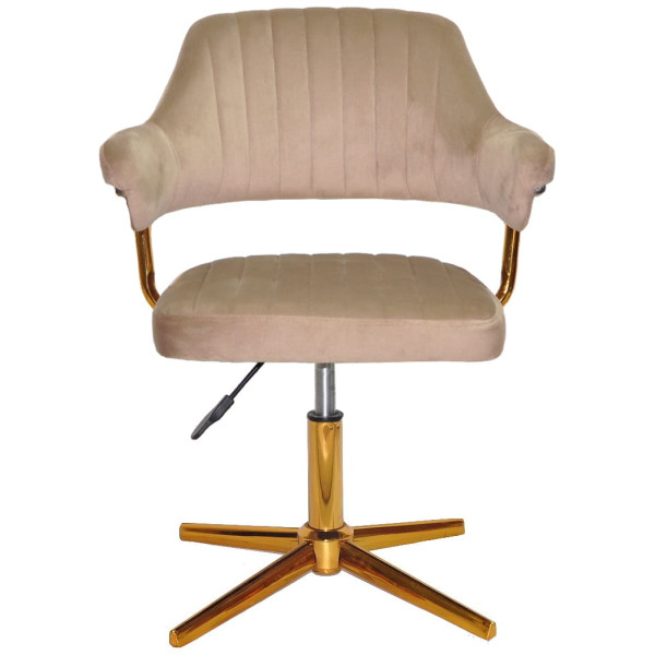 Стул Onder Mebli Jeff GD-MODERN BASE Кофейный B-1042 Бархат-1