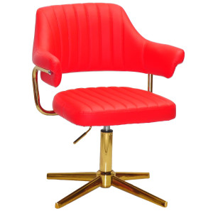 Стул Onder Mebli Jeff GD-MODERN BASE Красный 1007 Экокожа