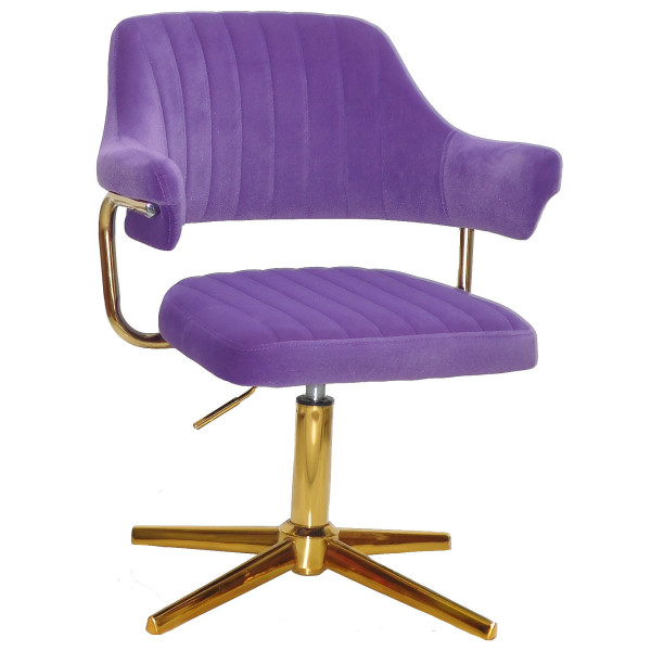 Стул Onder Mebli Jeff GD-MODERN BASE Пурпурный B-1013 Бархат-0