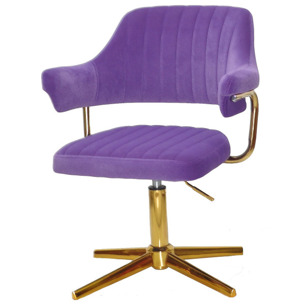 Стул Onder Mebli Jeff GD-MODERN BASE Пурпурный B-1013 Бархат-1