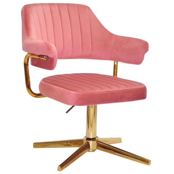 Стул Onder Mebli Jeff GD-MODERN BASE Терракотовый B-1018 Бархат-0