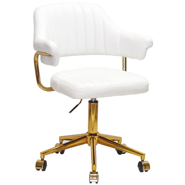 Стілець Onder Mebli Jeff GD-MODERN OFFICE Білий Екошкіра-0