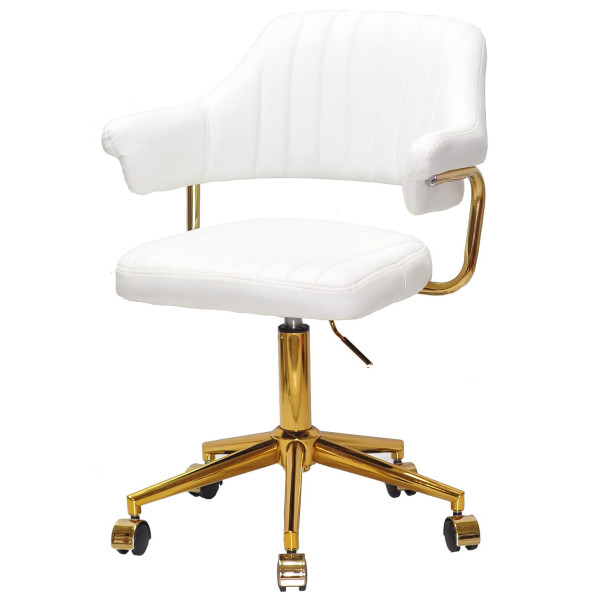 Стілець Onder Mebli Jeff GD-MODERN OFFICE Білий Екошкіра-1