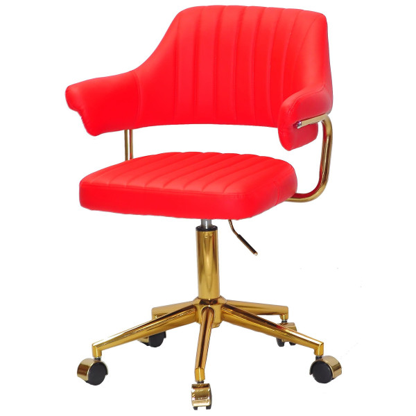 Стілець Onder Mebli Jeff GD-MODERN OFFICE Червоний 1007 Екошкіра-1