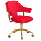 Стілець Onder Mebli Jeff GD-MODERN OFFICE Червоний B-1016 Оксамит-0-thumb
