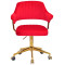 Стілець Onder Mebli Jeff GD-MODERN OFFICE Червоний B-1016 Оксамит-1-thumb